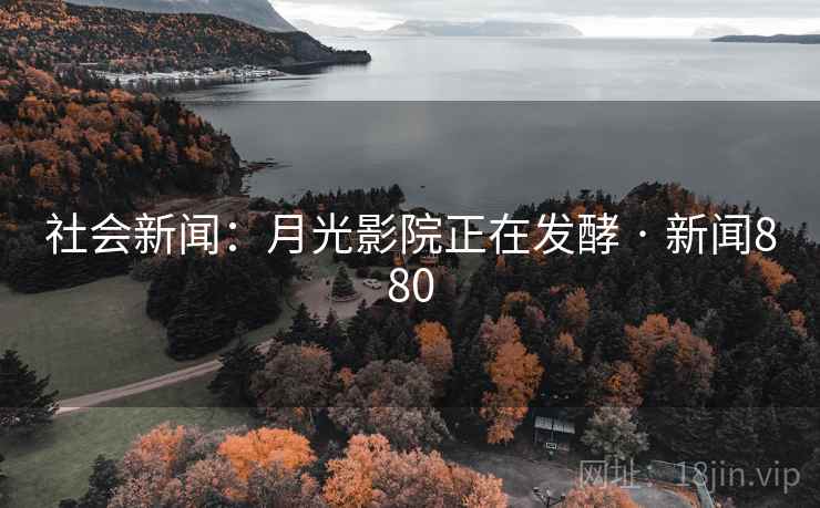 社会新闻：月光影院正在发酵 · 新闻880