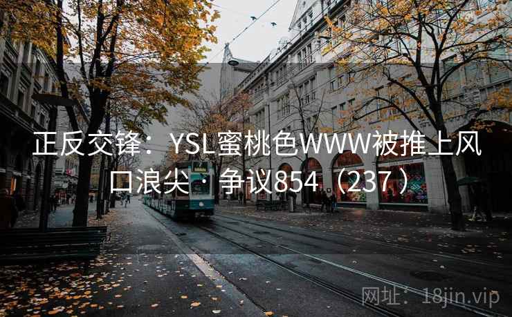 正反交锋:YSL蜜桃色WWW被推上风口浪尖 · 争议854(237 )